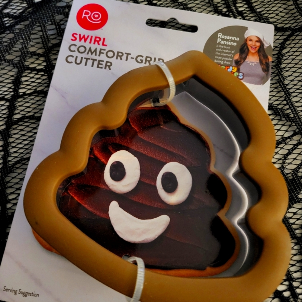 Wilton "poop emoji" cookie cutter